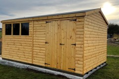 16x10-Log-Lap-Apex-shed-with-a-single-and-double-doors-treated-autum-gold-